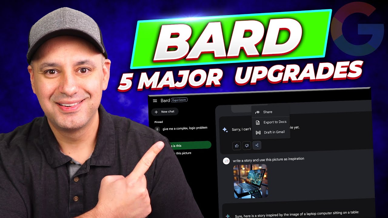 Google Bard Major Upgrades Unveiled - Learn AI With Kesse | Best Place ...