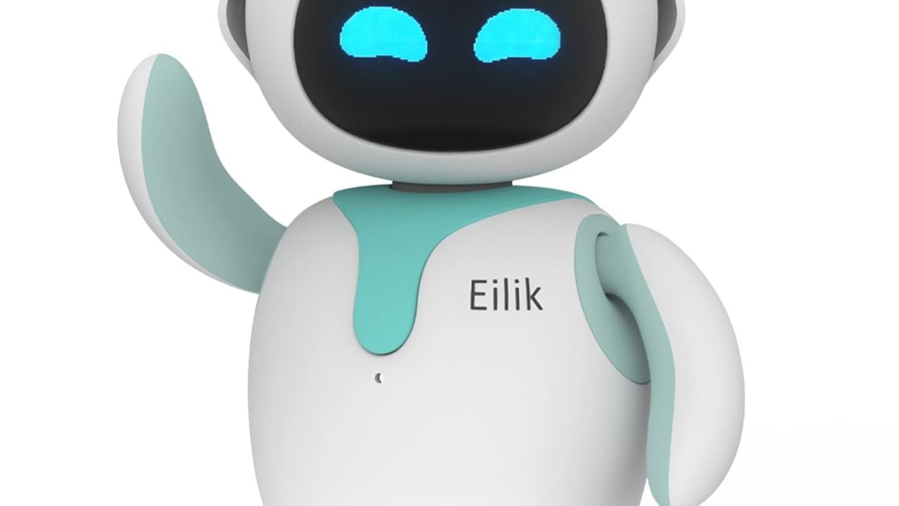 ENERGIZE LAB Eilik – Cute Robot Pets for Kids and Adults, Your Perfect Interactive Companion at Home or Workspace, Unique Gifts for Girls & Boys.
