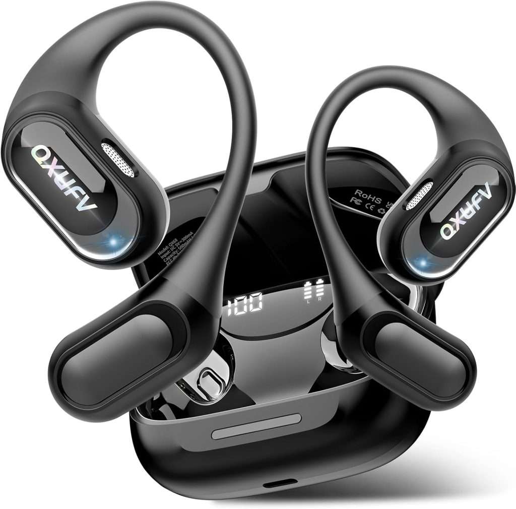 AI Translation Earbuds Real Time with Audio and Video Calls, 164 Language/7 Translation Modes Translator Earbuds Bluetooth 5.4 with APP, 50H Translate Ear Buds Device for Business/Learning/Travel