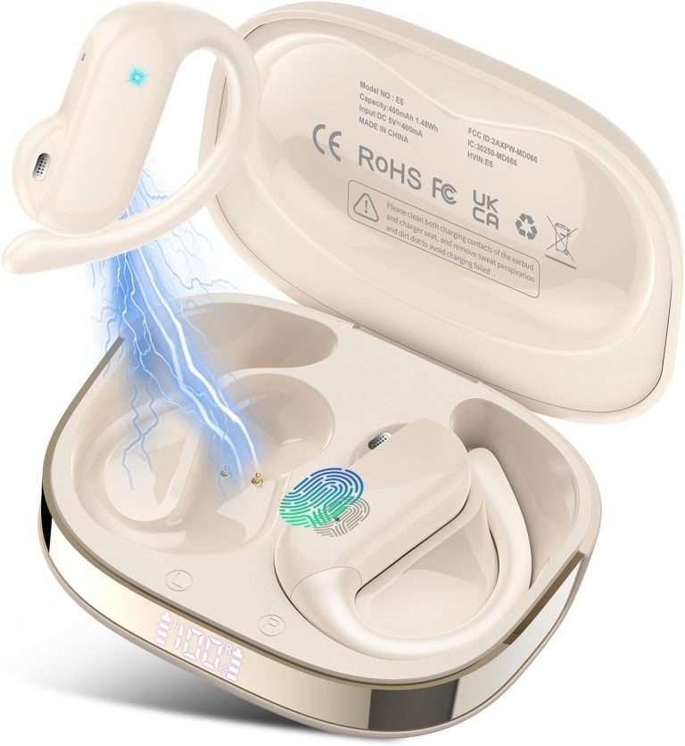 Ai Translation Earbuds Real Time,3-in-1 Buletooth 5.4 Translator Earbuds with 164 Languages/6 Translation Modes/No Subscription Required, 32H Translatior Headphones, Beige