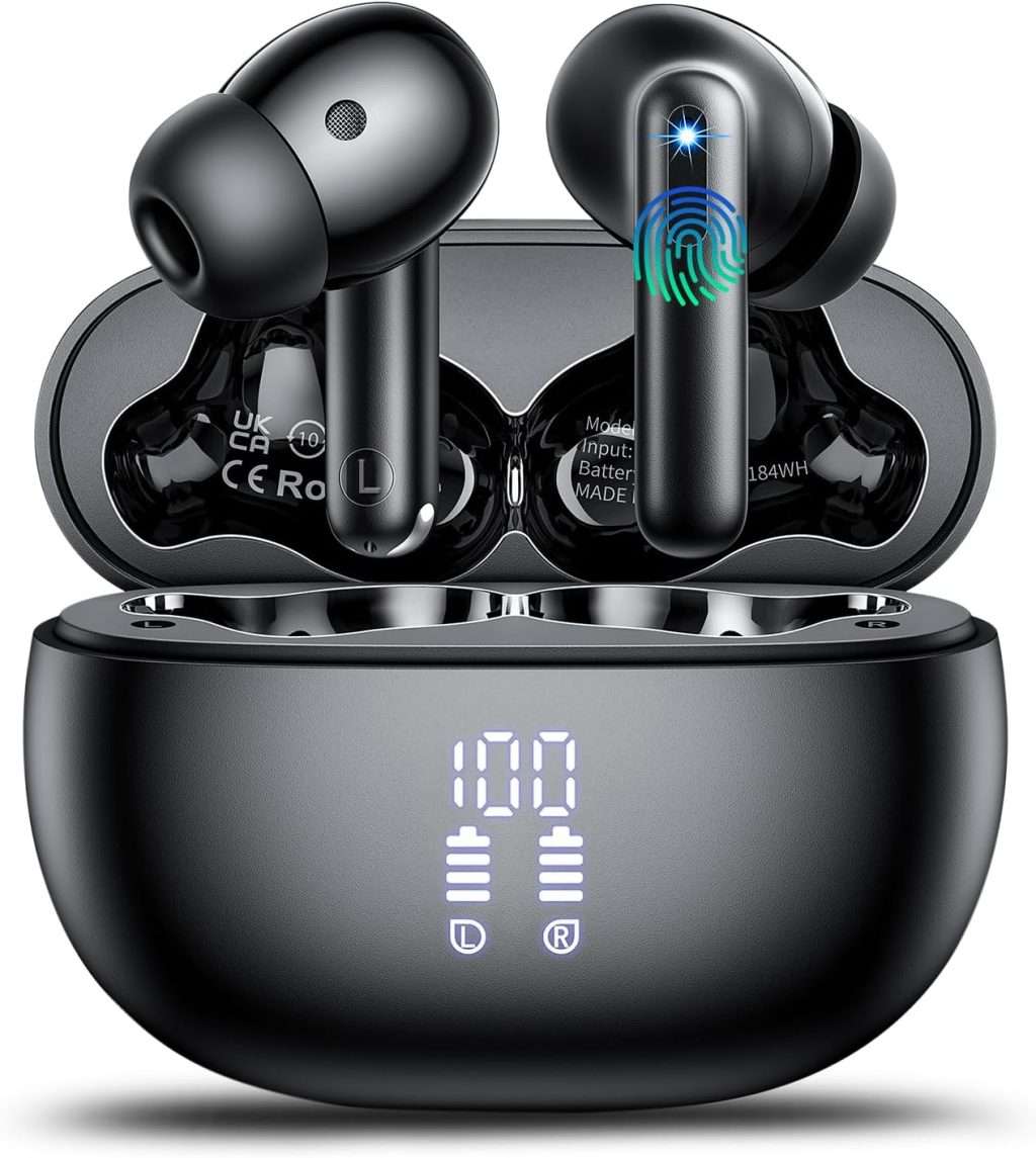Ai Translation Earbuds Real Time with Audio and Video Calls, 3-in-1 Buletooth 5.4 Translator Earbuds with 164 Languages/6 Translation Modes/No Subscription Required, 42H Translatior Headphones