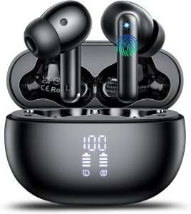 Ai Translation Earbuds Real Time with Audio and Video Calls, 3-in-1 Buletooth 5.4 Translator Earbuds with 164 Languages/6 Translation Modes/No Subscription Required, 42H Translatior Headphones