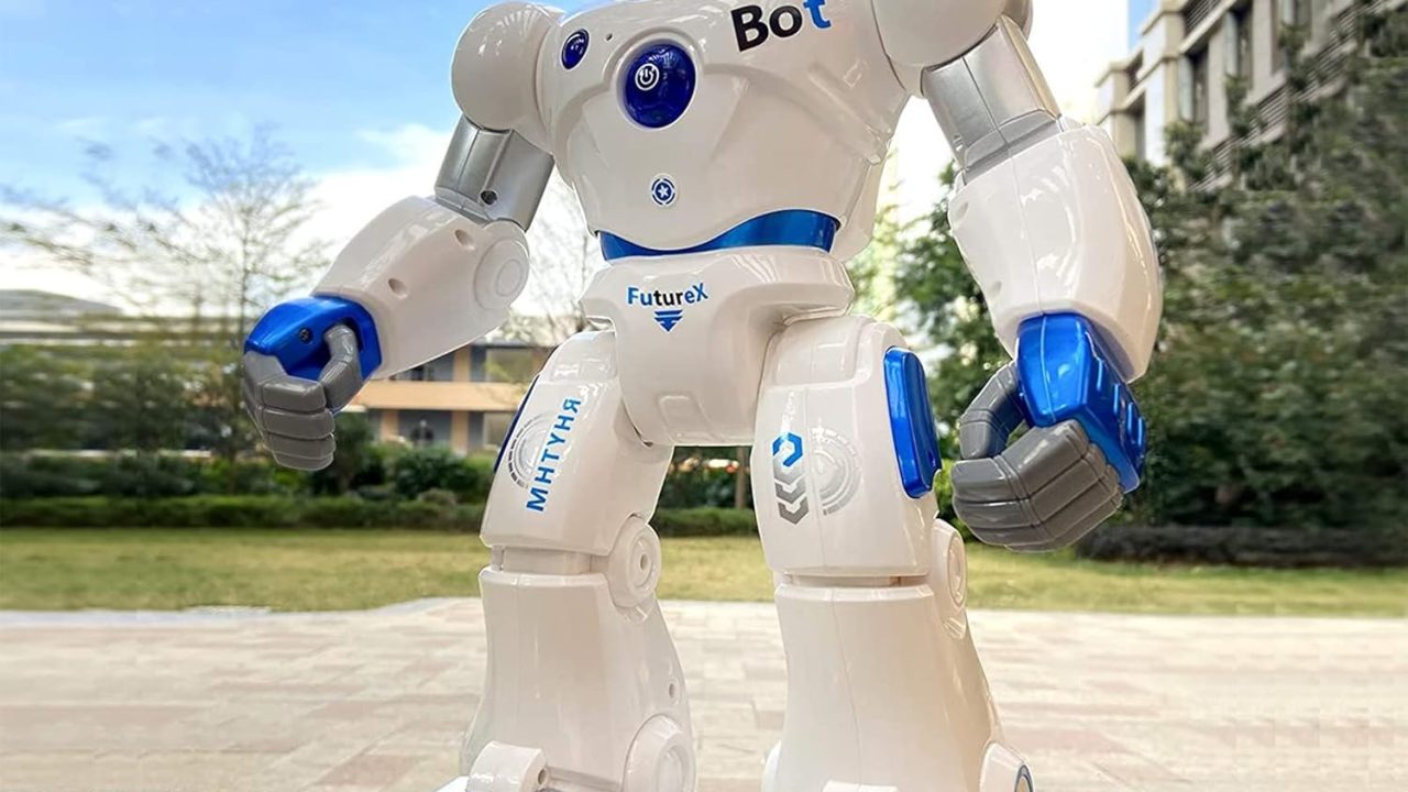 Ruko 1088 Smart Robots for Kids, Large Programmable Interactive RC Robot with Voice Control, APP Control, Present for 4 5 6 7 8 9 Years Old Kids Boys and Girls