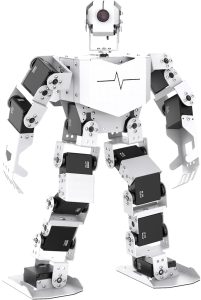 HIWONDER AI Intelligent Visual Humanoid Robot Powered by Raspberry Pi 5 8GB,DIY Robot Kits for Teens and Adults Supports App,Python Programming,PC Software (Advanced Kit)