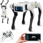 Smart Robot Dog - Interactive STEM Pet with Voice Control, 30+ Actions & APP Programming, Durable Design for Kids Age 6+ (Compatible with iOS/Android)