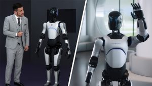 New AI Robot Acts Shockingly Human in Public