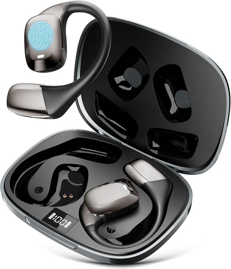 AI Translation Earbuds Real Time Interpretation– 144 Language Translator Device No Subscription, Pocket-Sized Wireless Bluetooth Translator Headphones for International Conferences, Trade Show& Travel