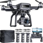 Bwine F7GB2 Pro Drones with Camera for Adults 4K UHD Aerial, 3-Axis Gimbal, 10000FT Control, 75 Mins Flight Time with 3 Batteries, GPS Follow, Waypoint, Orbit Fly, Auto Return, Beginner Mode
