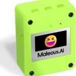 Mini AI Robot Desk Companion - ChatGPT-4o Smart AI Robot Box,Smart AI Companion with Voice Real-Time Interaction Robotics, Ai Robot Toys for Children, Emotional Companion Robo for Elderly and Adults