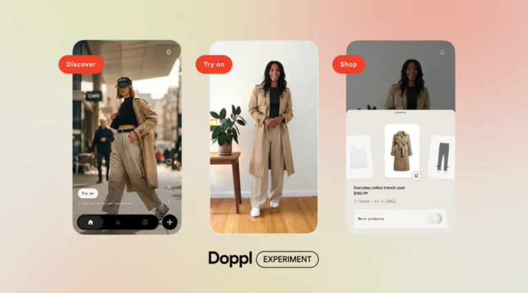 Google's AI try-on app Doppl adds a shoppable discovery feed