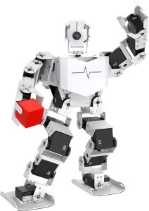 HIWONDER AI Embodied Intelligent Robot with ChatGPT Multimodal AI Models Vision Scene Voice Command Understanding 20DOF Educational Humanoid Robot Python Programming, TonyPi Pro & RaspberryPi 5 8GB