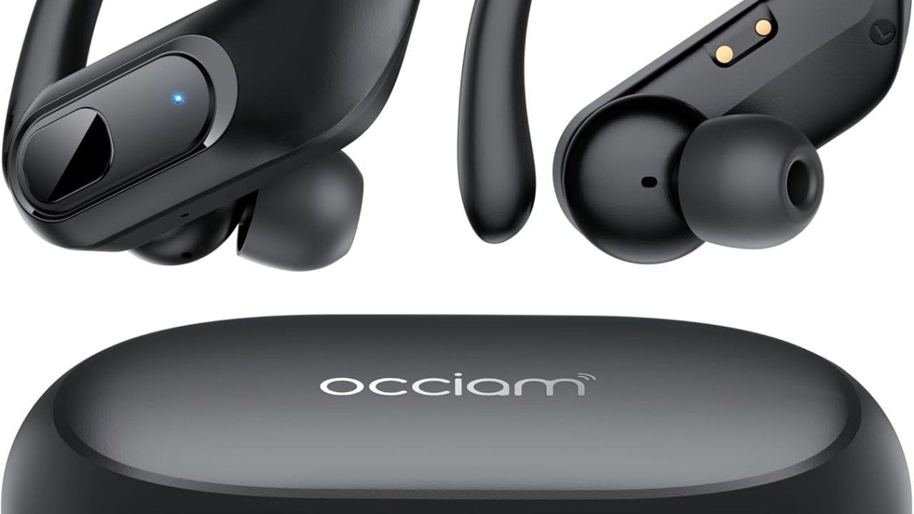 AI Translation Earbuds Real Time, 164 Language Translator Earbuds, 96H Playtime Translation Headphones, Noise Canceling, Audifonos Traductores Inglés Español for Business Meeting Travel Learning