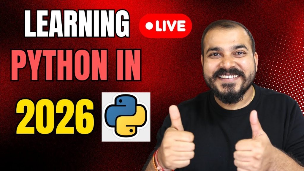 Live Session- Learning Python With Vibe Coding In 2026