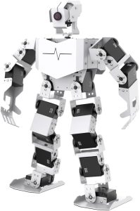 HIWONDER AI Embodied Intelligent Robot with ChatGPT Multimodal AI Models Vision Voice Scene Understanding 20DOF Educational Humanoid Robot Python Programming, TonyPi Advanced Kit & RaspberryPi 5 8GB