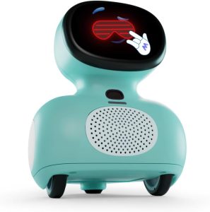 MIKO Mini: AI Robot for Kids with 30-Day Free Max | Voice-Interactive Play & STEAM Activities | Games, Stories & Dance | Child-Safe, Compact Gift for Boys & Girls Ages 5–10 | Blue