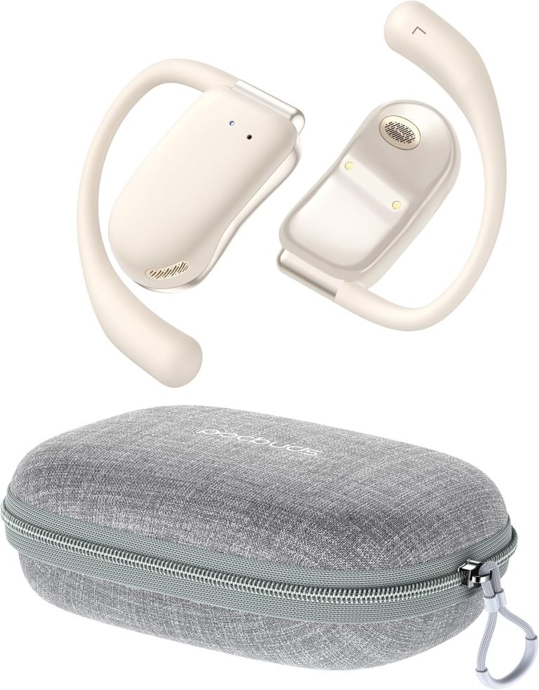 AI Translation Earbuds Real Time 164 Languages 80H Playtime Translator Ear Buds Audifonos Traductores Inglés Español Wireless Translating Earbuds Bluetooth Headphones for Travel Meeting Learning Large