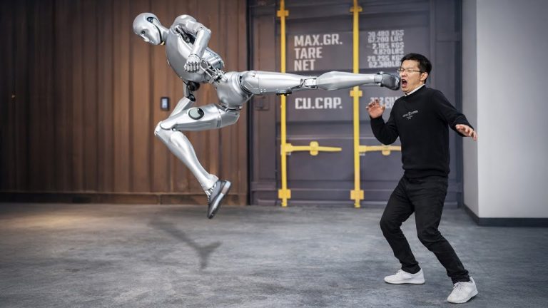 Unitree New Robot Goes Superhuman on Camera (Snaps Into Attack State)