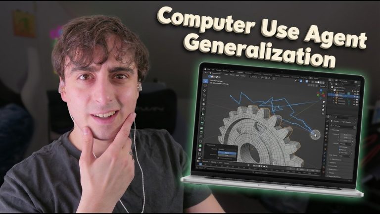 Small Lab Cracked Computer Use Agents! They're ACTUALLY Generalizing!