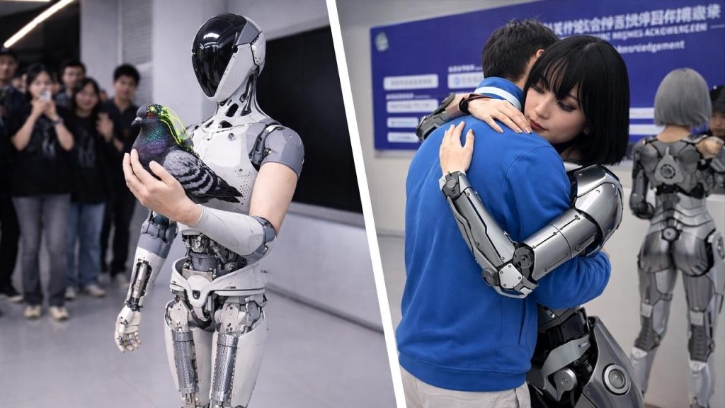 China New AI Robots Gain HUMAN SENSES (Touch, Vision, Smell And Memory)