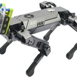 ELECFREAKS microbit Xgo Kit, 12 Movable Joint DIY Programmable Full Metal Bionic Robot Kit, Project for Open Source Hardware(Without Micro:bit)