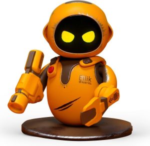 ENERGIZE LAB Eilik DQ - Touch Interactive Toys, Cute Robot Pets with Abundant Emotions. Idle Animations&Exclusive Mini-Games, Unique Gift for Girls & Boys. Support Update.(Special Version)
