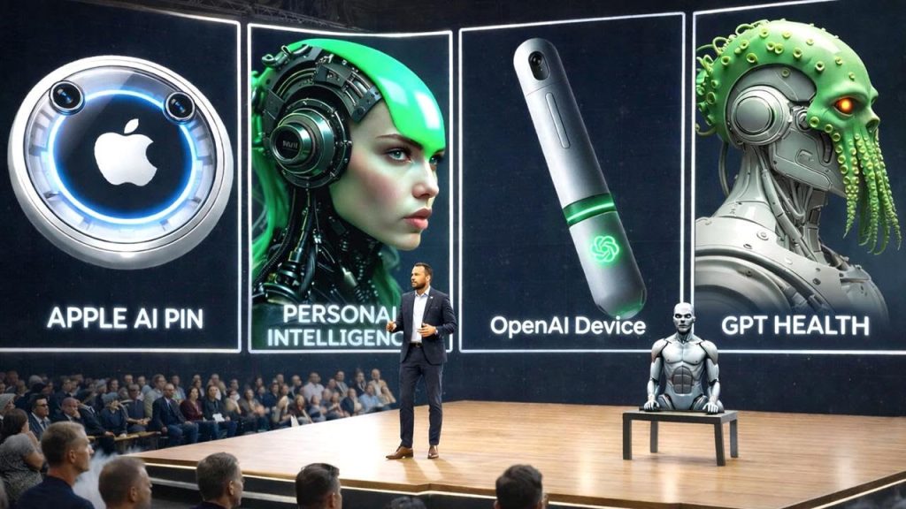 AI Shocks Again: OpenAI AI Device, Apple AI Pin, GPT Health, Killer Robots (January 2026 AI News)