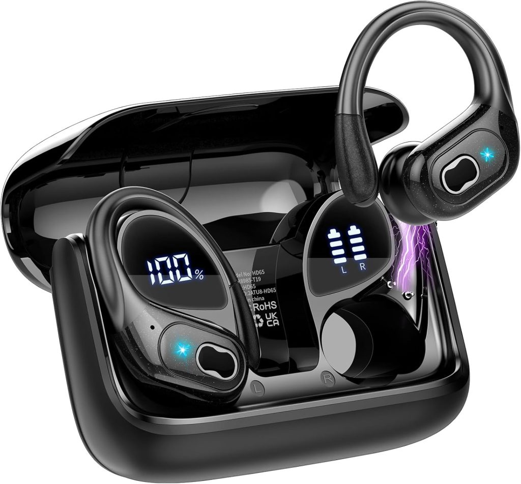 AI Translation Earbuds Real Time, 164 Language Translator Earbud 3-in-1 Bluetooth 5.4 Translator Earbuds with 6 Translation Modes, 75H Translators Headphones with APP for Travel Business, Dark Black