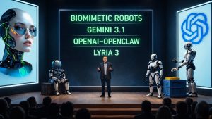 AI SHOCKS The World This Month: Biomimetic Robots, Gemini 3.1, OpenAI–OpenClaw, LYRIA 3 & More