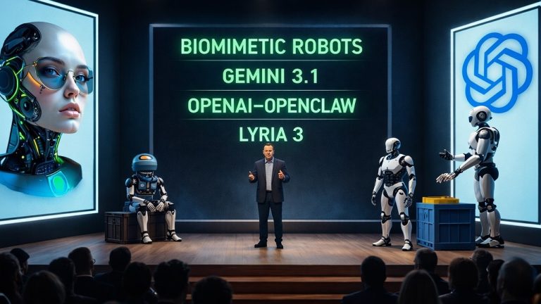 AI SHOCKS The World This Month: Biomimetic Robots, Gemini 3.1, OpenAI–OpenClaw, LYRIA 3 & More
