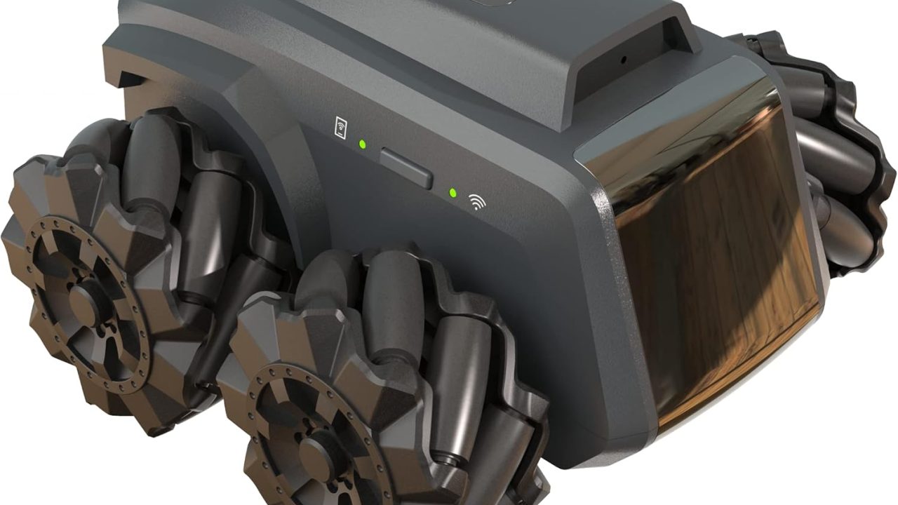 Moorebot Scout - Tiny Versatile Mobile Camera Robot for Home Monitoring and Fun, Indoor