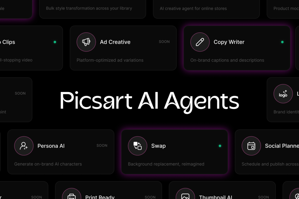 Picsart now allows creators to 'hire' AI assistants through agent marketplace