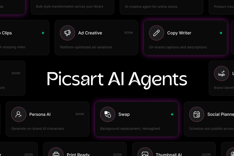 Picsart now allows creators to 'hire' AI assistants through agent marketplace