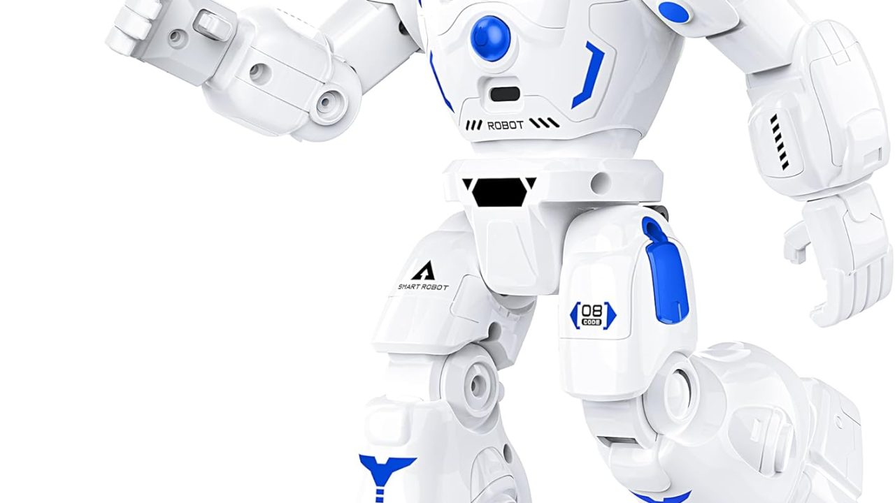 Robot Toys for Kids, Programmable Remote Control Robot with Walking, Sliding, Singing and Dancing, RC Gesture Sensing Control Smart Robots for Age 3-12 3-5 Kids Christmas Birthday