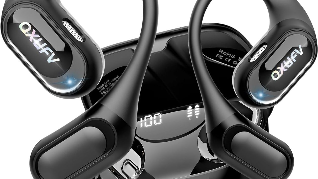 AI Translation Earbuds Real Time with Audio and Video Calls, 164 Language/7 Translation Modes Translator Earbuds Bluetooth 5.4 with APP, 50H Translate Ear Buds Device for Business/Learning/Travel