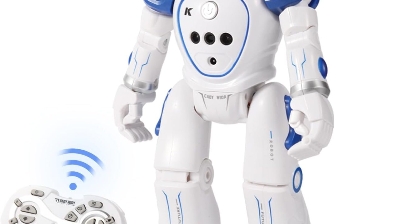 Robots Toy for Kids with Wireless Remote Control and Gesture Sensing, Programmable Walking Singing and Dancing Robots, Easter Gifts Birthday Gifts for Kids Aged 3 4 5 6 7 8 9 Year Old