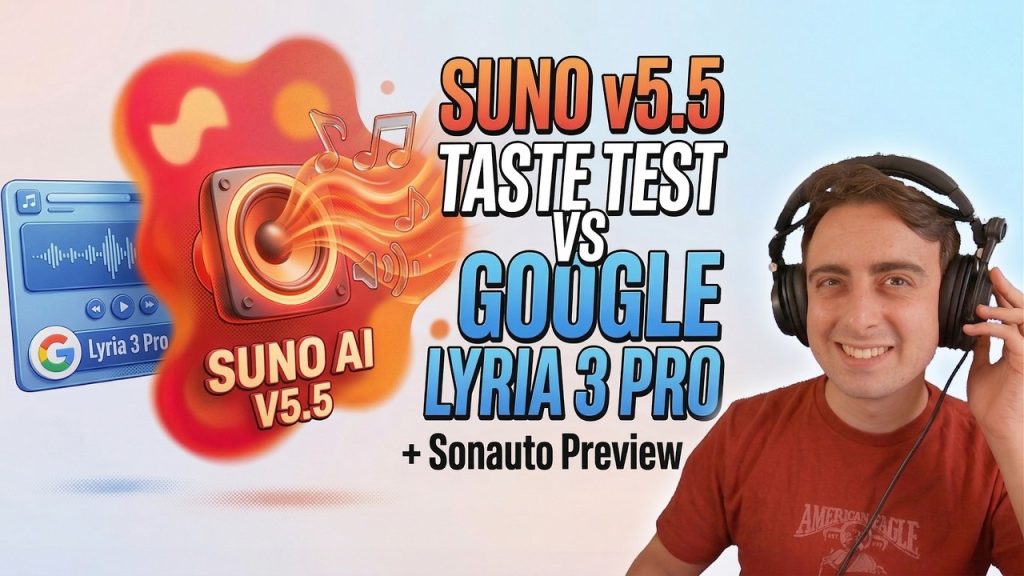 Suno v5.5 is ALIVE! VS Google Lyria 3 & Sonauto