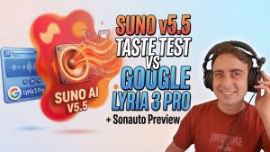 Suno v5.5 is ALIVE! VS Google Lyria 3 & Sonauto