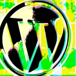stylized WordPress logo