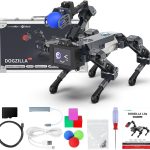 Yahboom AI Embodied Intelligence Robot Dog for Raspberry Pi, 15 Joint Programming Bionic Robot Dog (with RPi CM4)