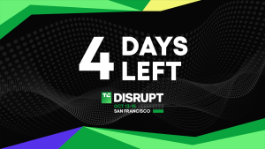 TechCrunch Disrupt 2026 4 days left
