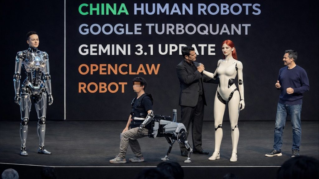 AI Shocks Again: China’s Human AI Robots, Google TurboQuant, OpenClaw Robot & More AI News