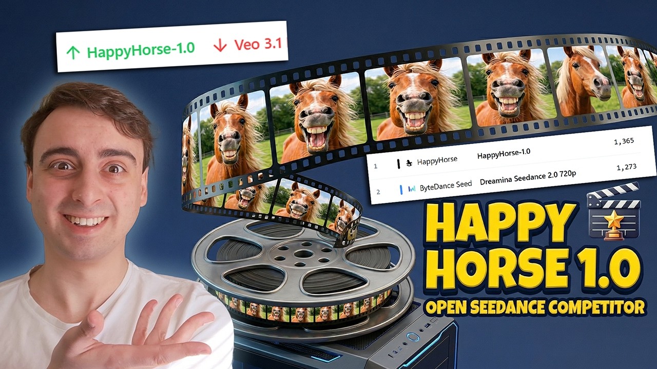 HAPPY HORSE 1.0! beats Seedance 2.0 on Leaderboards & likely Open!
