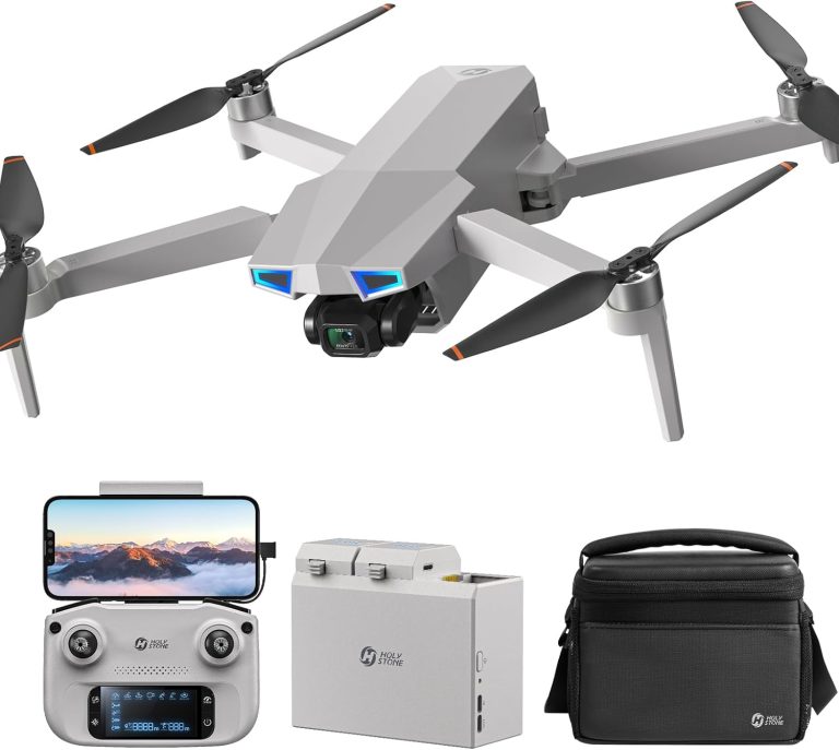 Holy Stone HS790 GPS 6K Camera Drone with 3 Axis Gimbal, FPV RC Quadcopter Drones with Camera for Adults 4K/30FPS Video, 9KM/30000ft Transmission, Follow Me, AI Night Shot, AI QuickShots, 60Min Flight