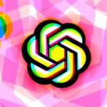 OpenAI logo with spiraling pastel colors (Image Credits: Bryce Durbin / TechCrunch)