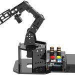 Robotic Arm with Arduino 5DOF/Axis AI Smart Robot Arm Open Source STEM Educational Building Robotics & Engineering Kits, Science/Coding/Programming Set, miniArm Starter Kit