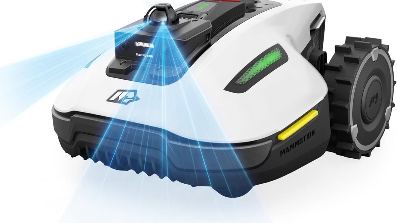 (2026 Upgrade) Mammotion YUKA mini 2 1000H Robotic Lawn Mower, for 0.25 Acre, 360° LiDAR + AI Vision, 45% Slope, DropMow, Smart Battery Management,Cutting Heights 2.0"-3.5"
