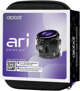 Ozobot Ari Entry Kit | Interactive Learning Robot with Touch Screen, ToF Sensor, Accelerometer, Gyroscope, and AI Integration | Hands-On STEM Education for Classrooms and Homeschool