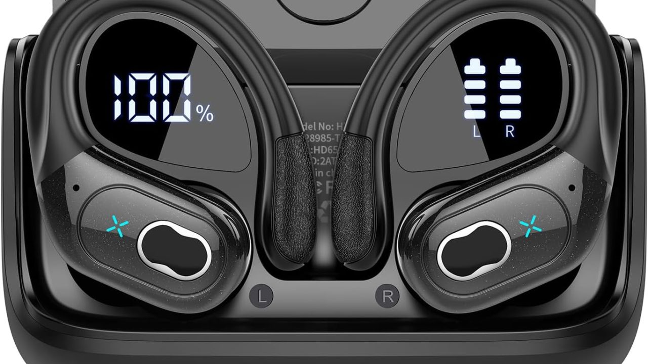 AI Translation Earbuds Real Time, 164 Language Translator Earbud 3-in-1 Bluetooth 5.4 Translator Earbuds with 6 Translation Modes, 75H Translators Headphones with APP for Travel Business, Black