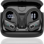 AI Translation Earbuds Real Time, 164 Language Translator Earbud 3-in-1 Bluetooth 5.4 Translator Earbuds with 6 Translation Modes, 75H Translators Headphones with APP for Travel Business, Black