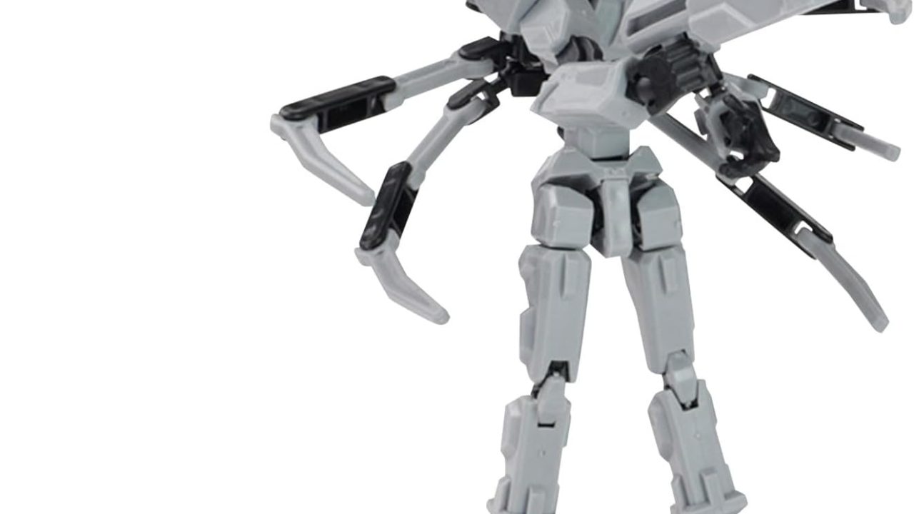 T13 Robot Humanoid Action Figure, Cool 3D Printed Multi-Joint Deformed Humanoid Action Figure with Movable Joints, Perfect for Birthday Gifts (Dark Gray)